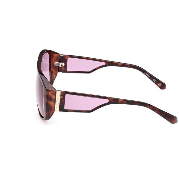 NWT Guess GU00135-52Y Dark Havana Oversized 61mm Sunglasses